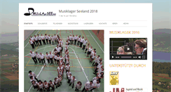 Desktop Screenshot of musiklagerseeland.ch