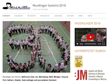 Tablet Screenshot of musiklagerseeland.ch